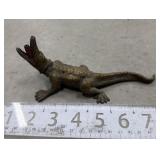 Small Brass Alligator fountain? figure