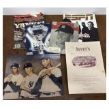 Signed Alveyï¿½s at Steinbrennerï¿½s Yankee Inn menu,