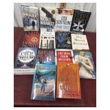 Author signed fiction books