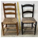 2 Early Rush Seat Chairs