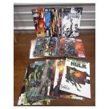 Marvel comics Thor and The Hulk and she Hulk