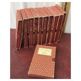 Collins Classic books set - genuine leather