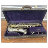 Grand Rapids Band Inst. Co. saxophone in hard