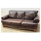 Leather Sofa 68ï¿½ -Clean