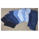 9pr size mostly 14 jeans & capris - Levi