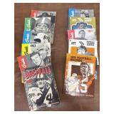 11 Football record/guide books 1960ï¿½s and 70ï¿½s