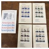 Ameripex 86 Presidents of the United States