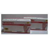 NEW Workpro Disposable Vinyl Protective Gloves
