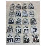 Aluminum Cattle Tags (20)