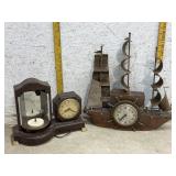 Sessions Ship Clock & United Clock - need work