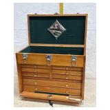 Windsor Design Eight Drawer Wood Tool Chest w/Key