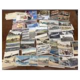 Transportation postcards