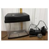 Small aquarium w/ filter system *filter untested,