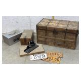 Trunk, License Plates, & Parts Boxes