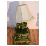 ACME Stove Shaped Ceramic Desk Lamp