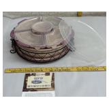 Temp-tations 3Quart Round Lid-it w/ 5 Ramekins -