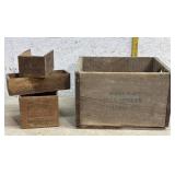 4 Advertising Crates