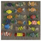 Glass candy lot
