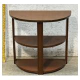 3 Tier Half Moon Side Table 23/11/22