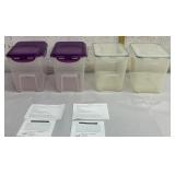 NEW Lock & Lock Storage Containers (4)