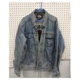Harley Davidson denim jacket- size XL *some