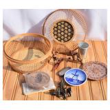 Asian 'Lucky Cricket' Basket with Cool Stuff