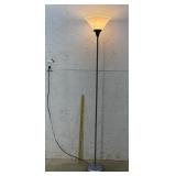 Pole lamp - plastic shade 71ï¿½