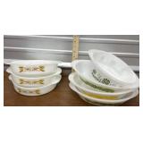 FireKing abs Glasbake casserole dishes
