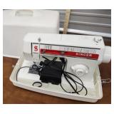 Singer sewing machine in case
