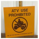 New York State ATV sign