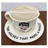Adorable better half ï¿½ cups & saucer