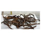 Leather Horse Straps, head stalls, etc ...