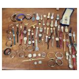 Wristwatches and parts