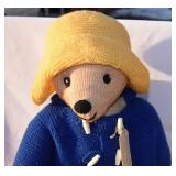 Vintage Hand Knit Paddington Bear
