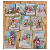 Antique 1908-1910 Blank 10 Commandments Post