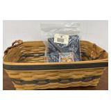 Longaberger Welcome Home Basket with plastic