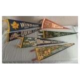 Vintage Canadian Pennants