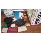 Empty boxes bags wallets etc