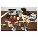 Dresser drawer treasures.  Mix of things