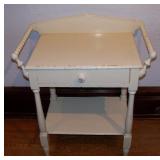 Antique Shabby Chic Washstand 31" tall to center