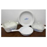 Corningware blue cornflower