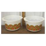 Pyrex Arches Casserole dishes *minor scratches