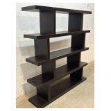Contemporary Bookshelf (black) 64/14/68 - can be