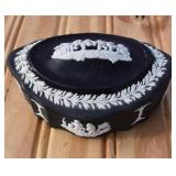 Wedgwood Jasperware Black Trinket Box