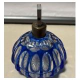 Antique Cut Glass Atomizer Perfume Bottle