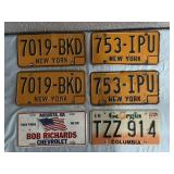 Vintage License Plates