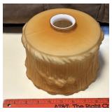 Amber Case Glass Lamp Shade