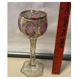 Antique 19th Century Cut Gilt Gilded Bohemian