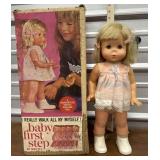 Doll - Baby first step with original box