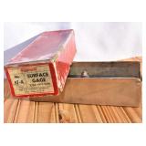 Vintage Starrett 57-A Surface Gage with Orig Box